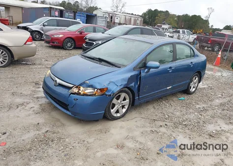 2006 Honda Civic Ex from USA, damaged, VIN 1HGFA16836L091445